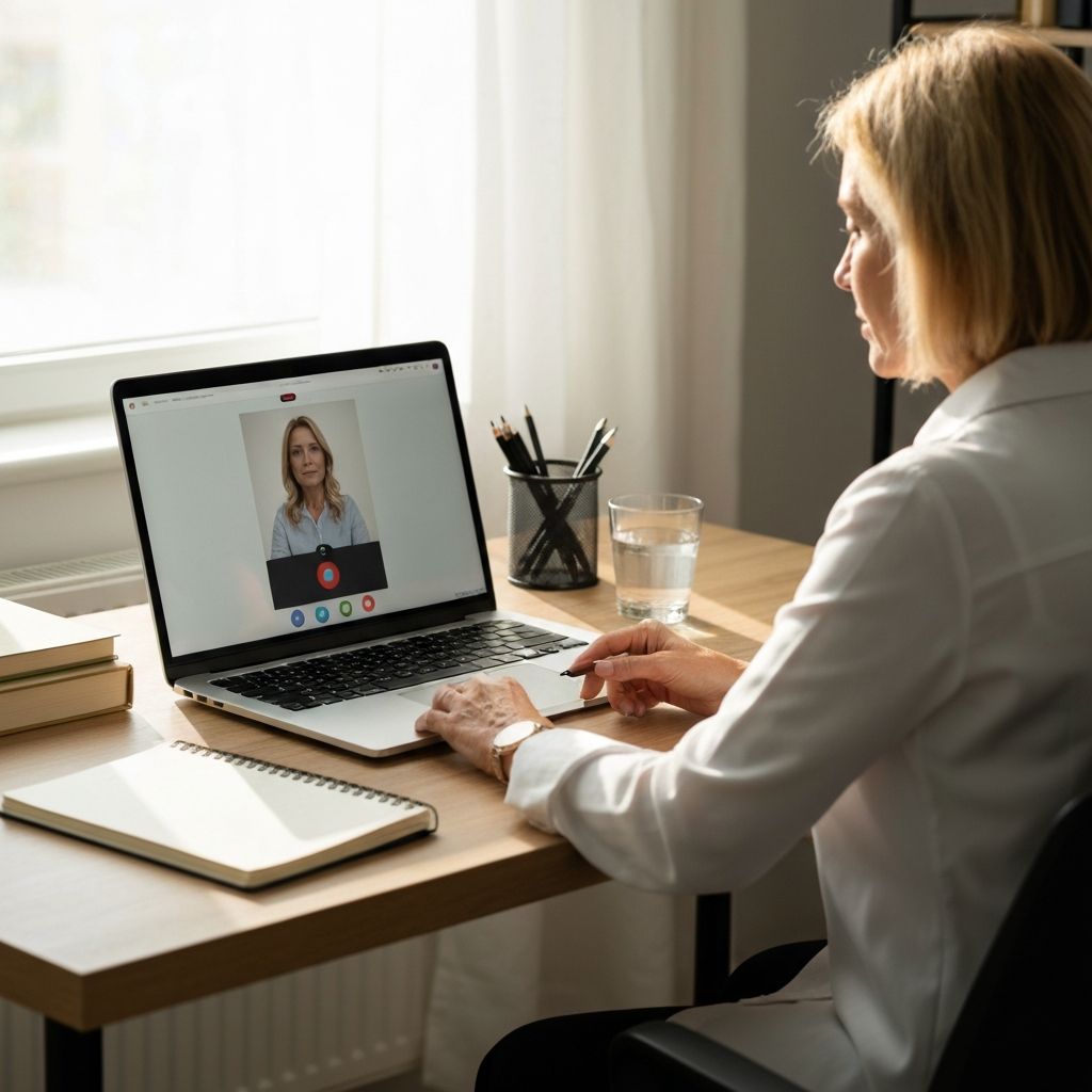 Online individual consultation format